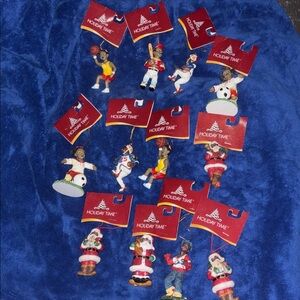 Youth Sports Figurine Ornaments Set